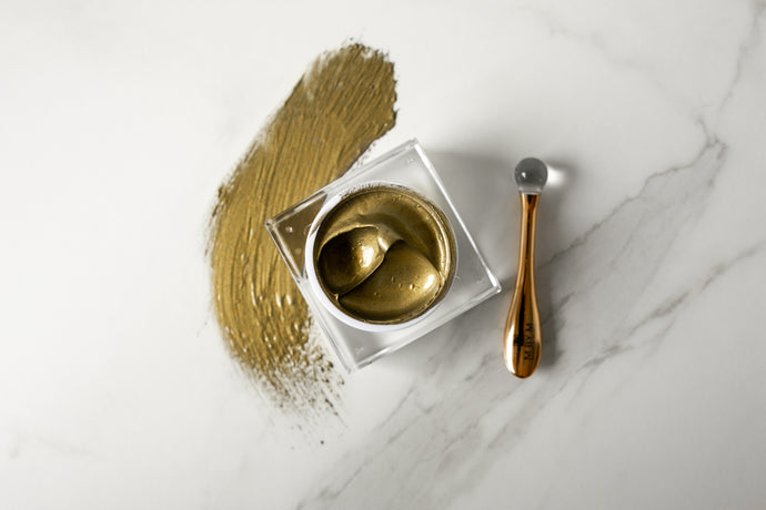 24K Gold 'Golden Alchemy' Magnetic Face Mask - Masked by Models